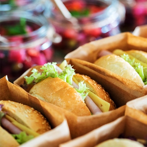 sandwiches for corporate breakfast catering Toronto